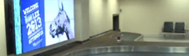 Hammond implanta pantallas de vídeo wall en el aeropuerto de Blue Grass 