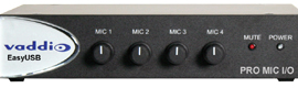 Vaddio consente a qualsiasi microfono professionale di integrarsi con le soluzioni audio EasyUSB