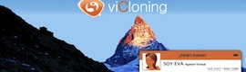 Виклоне: asistente virtual inteligente viCloning con live chat integrado para pymes