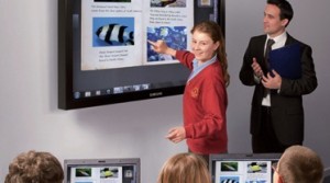 Salas de aula digitais Samsung
