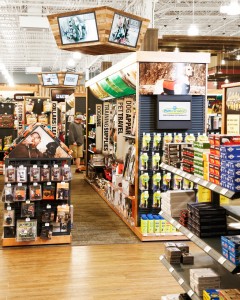 Digital signage NEC en Cabela 