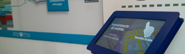 Informative taktile Kioske in den Krankenhäusern der öffentlichen Hilfe von Paris 
