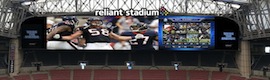 Mitsubishi Electric Installs Two Diamond Vision Displays, the largest in the world, at Reliant Stadium in Houston