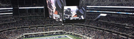 Le Dallas Cowboys Stadium renouvelle son infrastructure d’affichage dynamique