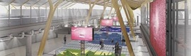Il T4 Madrid Barajas sarà rinnovato con un nuovo circuito di digital signage