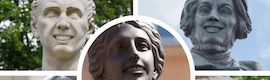 The statues of Poland smile with the help of the augmented reality of Hypermedia Isobar