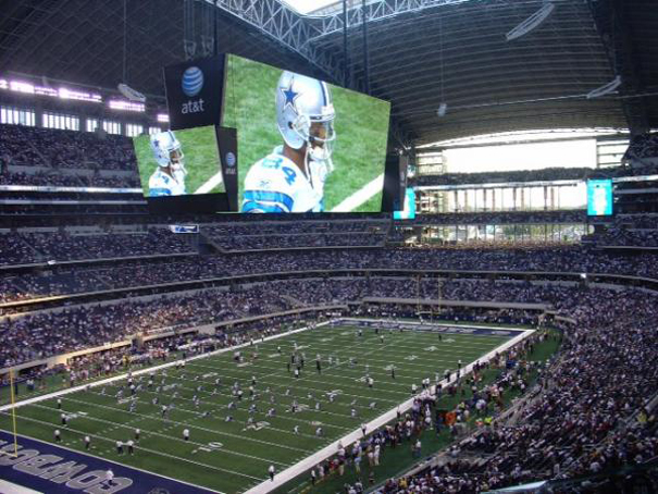 Pantalla del Estadio Dallas Cowboys