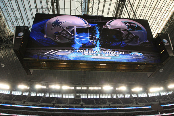 Dallas Cowboys Stadium screen