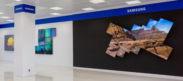 Samsung Demo Center Digital Signage