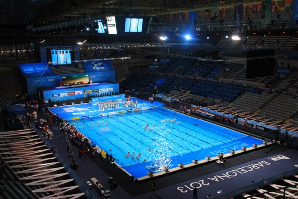 世界水泳選手権バルセロナでのソノ 2013