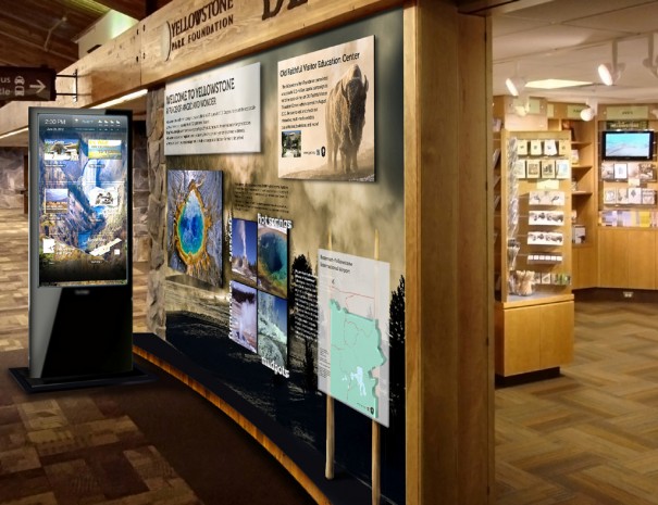 Yellowstone Park Foundatiin kiosko