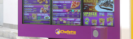La catena di ristoranti Chefette scommette su di essoschermi di menu di chiusura