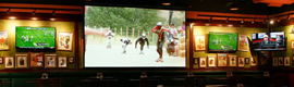 Canada's Tilted Kilt franchise installs an AV solution composed of 32 screens and a 138" videowall