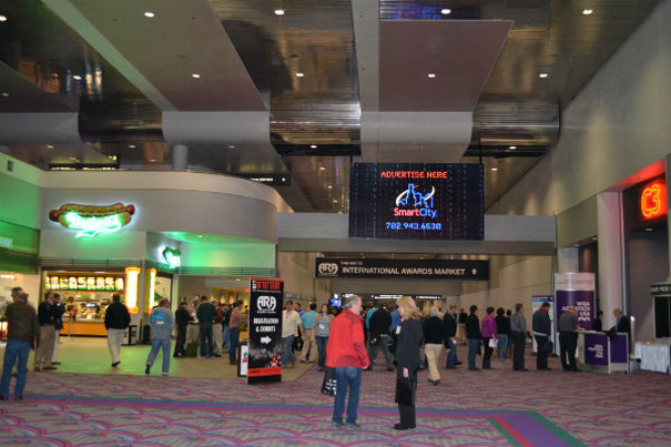 Las Vegas Convention Center Digitale Beschilderung