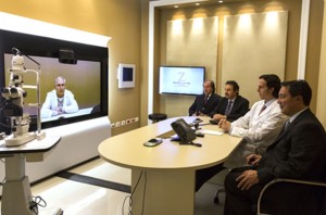 Telepresencia de Telefonica y Cisco en el Instituto Zaldivar