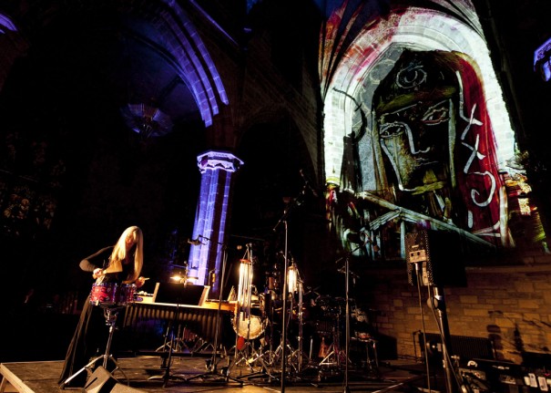 AniMotion Show Cathedral St Giles Technologie Panasonic