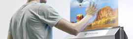 شاشة ديسبلير التفاعلية, التي تعرض الصور في الهواء, يصل إلى السوق الإسبانية مع Ontinet 