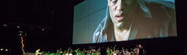 Projetores christie permitem que você reviva 'Matrix' com sua trilha sonora ao vivo no O2 World em Hamburgo