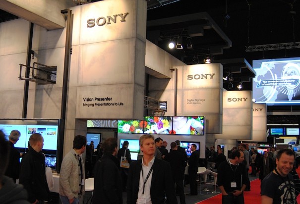 Sony auf der ISE 2014