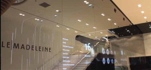 Transparents pour murs d'images et Le Madeleine