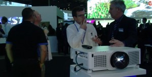 Christie at ISE 2014 proyector Serie Q
