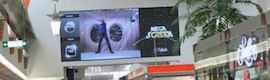 埃尔切的L'Aljub中心安装了交互式LED屏幕“Megascreen”, 西班牙大面积最大的