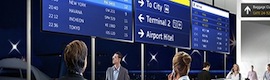 سامسونج تنشط مع إيكوسي وزافير اقتراحها لافتات رقمية متكاملة للمطارات