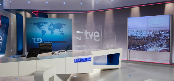 TVE Telediario يجدد مع جدار فيديو 4K