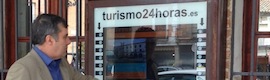 Grupo Turismo24horasのインタラクティブなLEDスクリーンは、サラマンカとその自治体を促進します