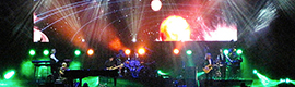 Elton John toured Brazil shining under Robe's lights