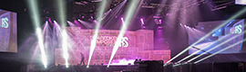 XL فيديو قدمت البصرية ونظم الإسقاط للندوة الأوروبية Redken 2014
