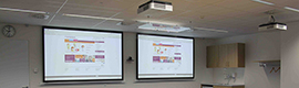 Sony's 3LCD projection technology is integrated into the AV infrastructure of St. John's Hospital. Antonius