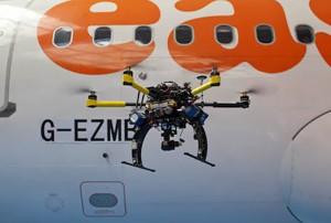 EasyJet utiliza drones 