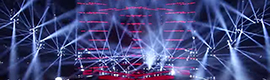 Евровидение 2014 сиял с помощью профессиональных систем освещения Martin
