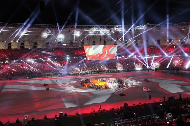 Robe inauguracion Estadio Beira Rio