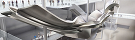 La tecnología 3DExperience de Dassault Systèmes ayuda a construir la escultura  Slipstream de la Terminal 2 与希思罗机场相比
