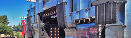 The sound of Rock in Rio Lisboa 2014 vibrated with the teams of JBL VTX and Vertec