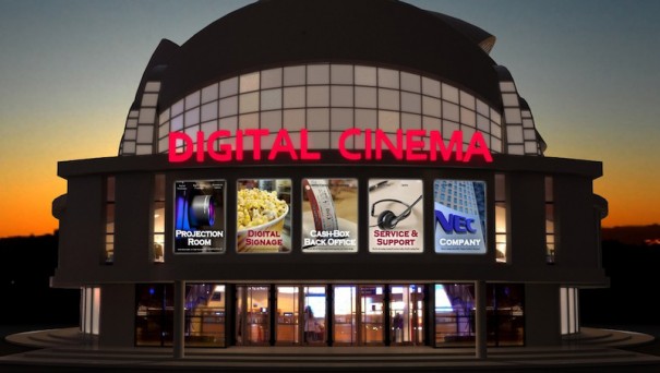السينما الرقمية NEC