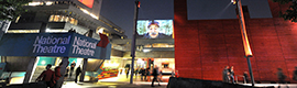 The Projection Studio makes gigantic video projections to promote Vodafone Firsts