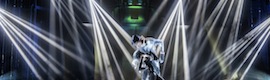 Les projecteurs Robe Pointe illuminent la création « futuriste » de la comédie musicale « A Marte Cabaret »