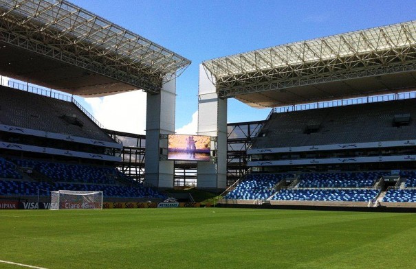 DS de Panasonic y Cayin en Arena Pantanal Stadium