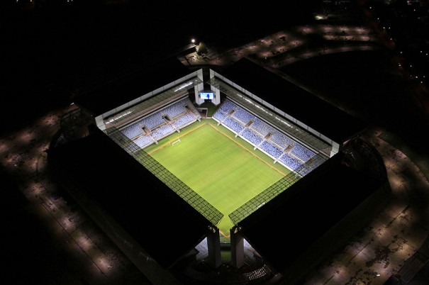 DS de Panasonic y Cayin en Arena Pantanal Stadium