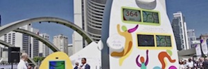 Cisco y su tecnología IoE inauguran el reloj interactivo para los Juegos Panamericanos Toronto 2015