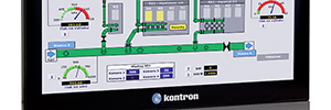Kontron OmniView, multi-touch touch monitors ideal for multimedia applications