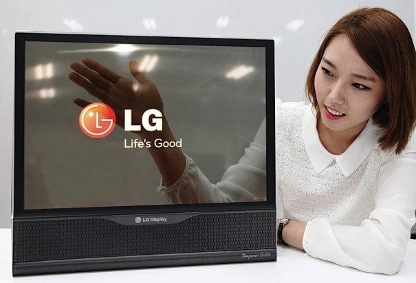 LG prototipo pantalla transparente