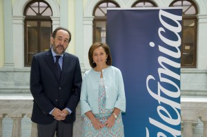 Biblioteca Nacional acuerdo Telefonica