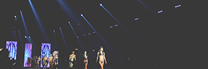 Audiovisual Canarias provided the lighting for the Swimwear Fashion catwalk in Gran Canaria