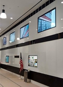 Интерактивный сенсорный экран Navigo DS Starrett-Lehigh Building