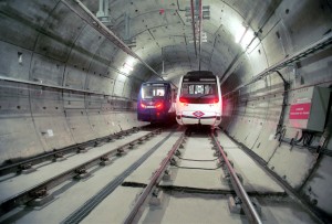 Madrider U-Bahn-Tunnel