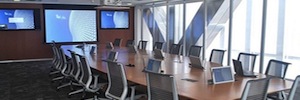 Arthur Holm customizes with Dynamic2 the conference room of the mining company BHP Billiton